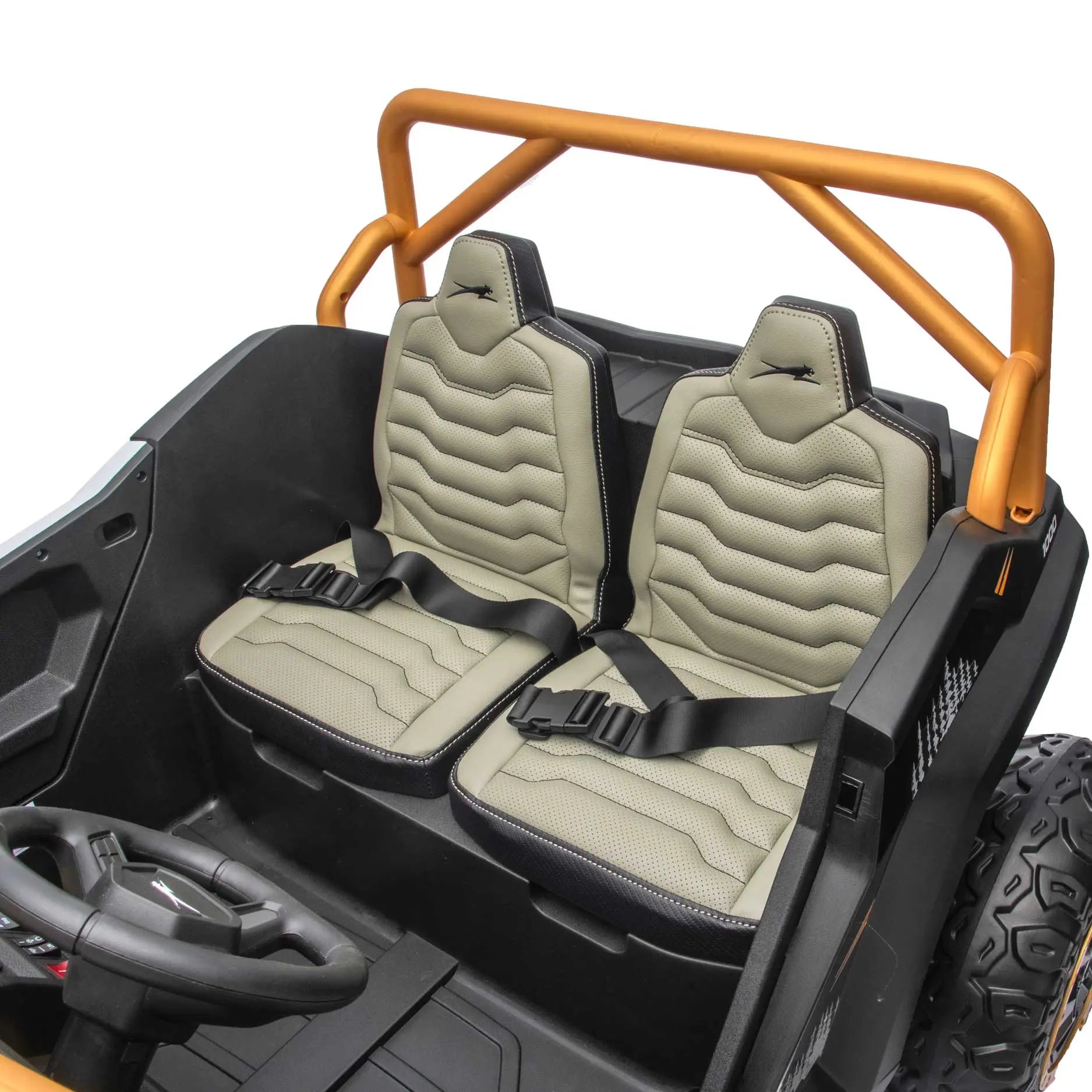 Moderno Kids Arctic Cat XL 24V 4WD Kids Ride-On UTV with R/C Parental Remote | White