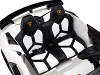 Moderno Kids Lamborghini Aventador SVJ Drift Edition 24V Kids Ride-On Car with R/C Parental Remote | White