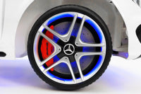 Moderno Kids Mercedes CLA45 12V Kids Ride-On Car with R/C Parental Remote | White