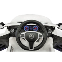 Moderno Kids Mercedes CLA45 12V Kids Ride-On Car with R/C Parental Remote | White