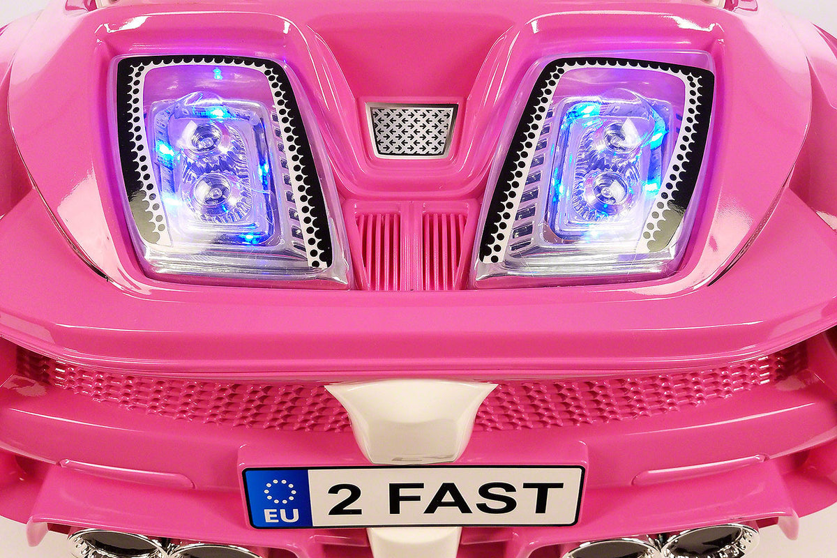 Moderno Kids Spider GT Kids 12V Ride-On Car with R/C Parental Remote | Pink