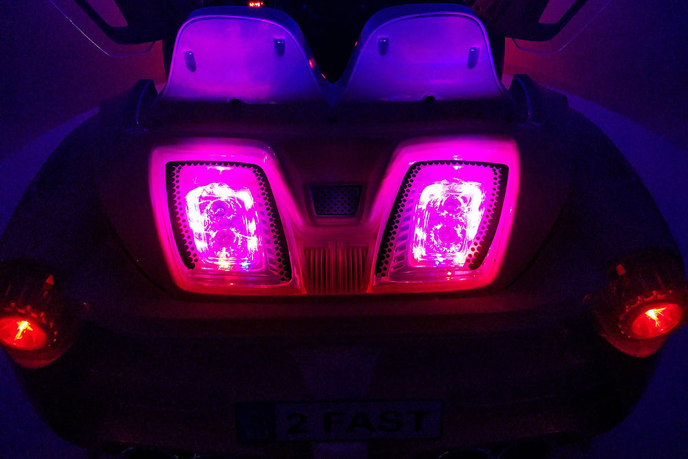 Moderno Kids Spider GT Kids 12V Ride-On Car with R/C Parental Remote | Cherry Red