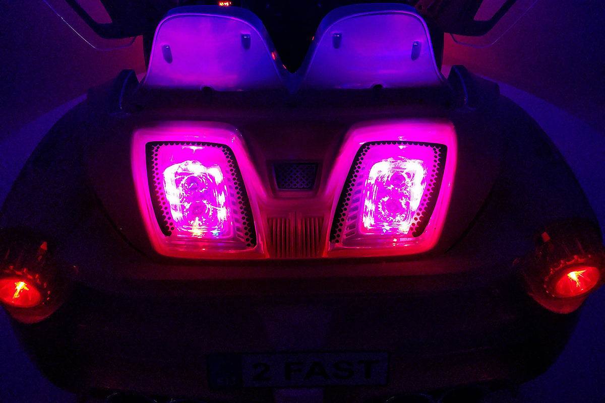 Moderno Kids Spider GT Kids 12V Ride-On Car with R/C Parental Remote | Cherry Red