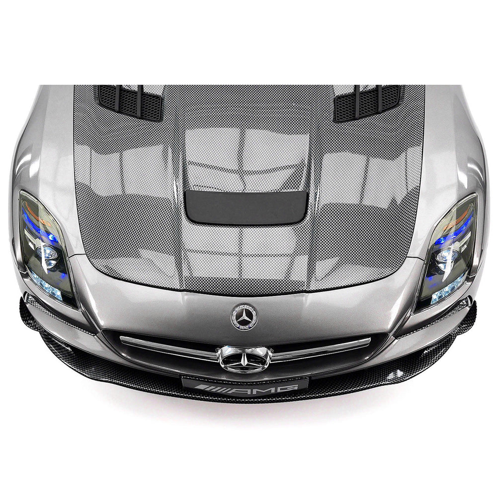 Moderno Kids Mercedes SLS AMG Final Edition 12V Kids Ride-On Car with Parental Remote | Gray Metallic