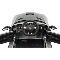 Moderno Kids Mercedes SLS AMG Final Edition 12V Kids Ride-On Car with Parental Remote | Gray Metallic