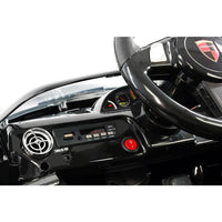 Moderno Kids Kiddie Roadster 12V Kids Electric Ride-On Car with R/C Parental Remote | Black Metallic