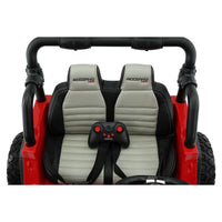 Moderno Kids Trail Explorer 12V Kids Ride-On Car Truck with R/C Parental Remote | Cherry Red