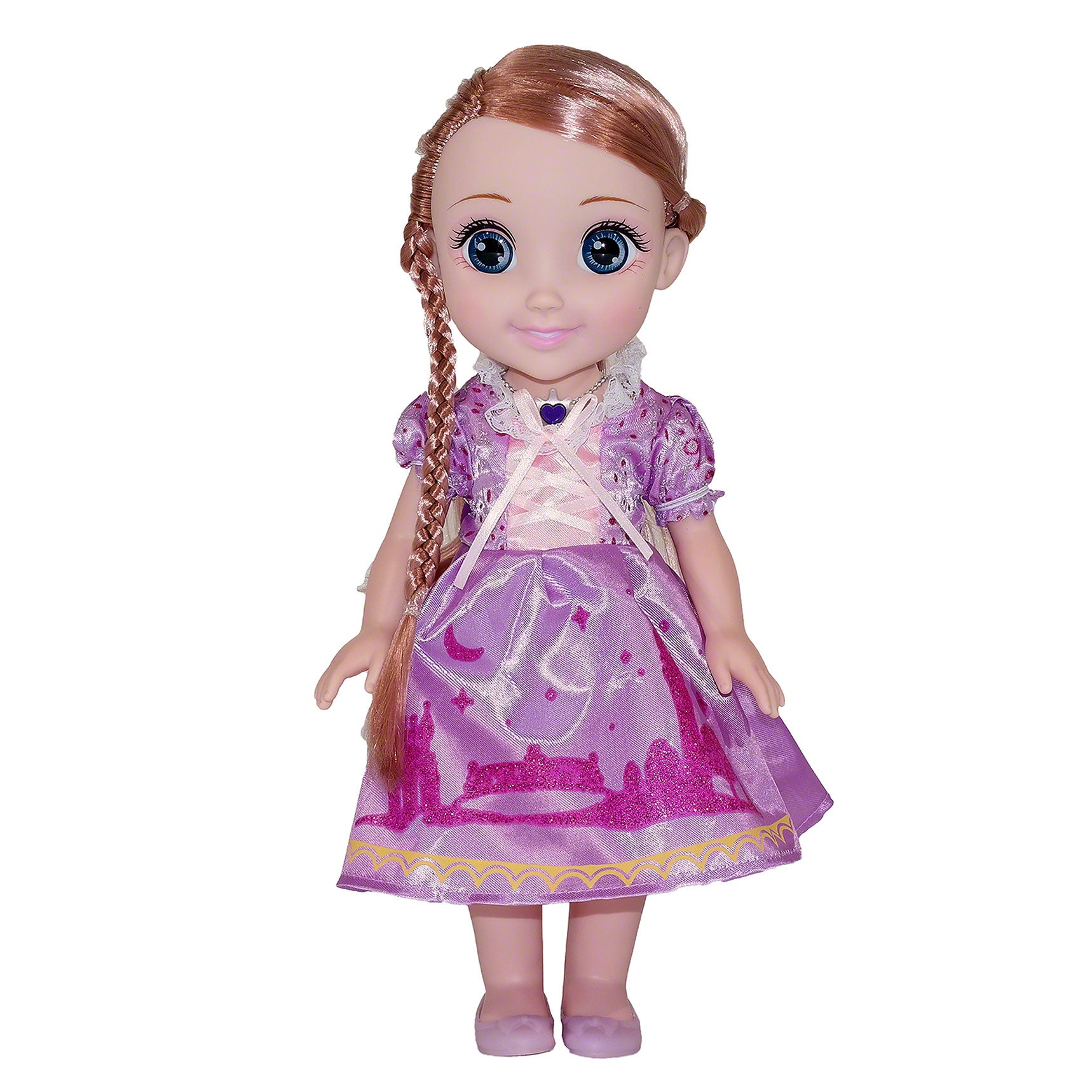Moderno Kids Magic Princess Talking Interactive Play Doll with Carrying Case and Accessories | Rose Gold Hair