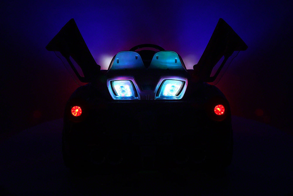 Moderno Kids Spider GT Kids 12V Ride-On Car with R/C Parental Remote | Cherry Red