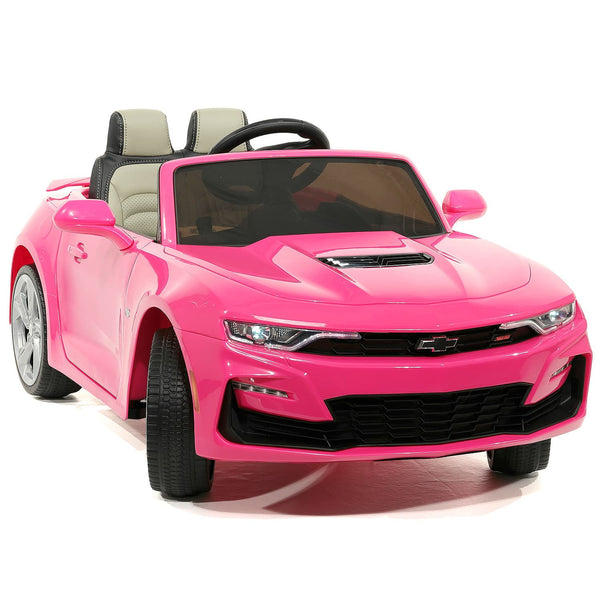 Moderno Kids Chevrolet Camaro SS 12V Kids Ride-On Car with Parental Remote Control | Pink