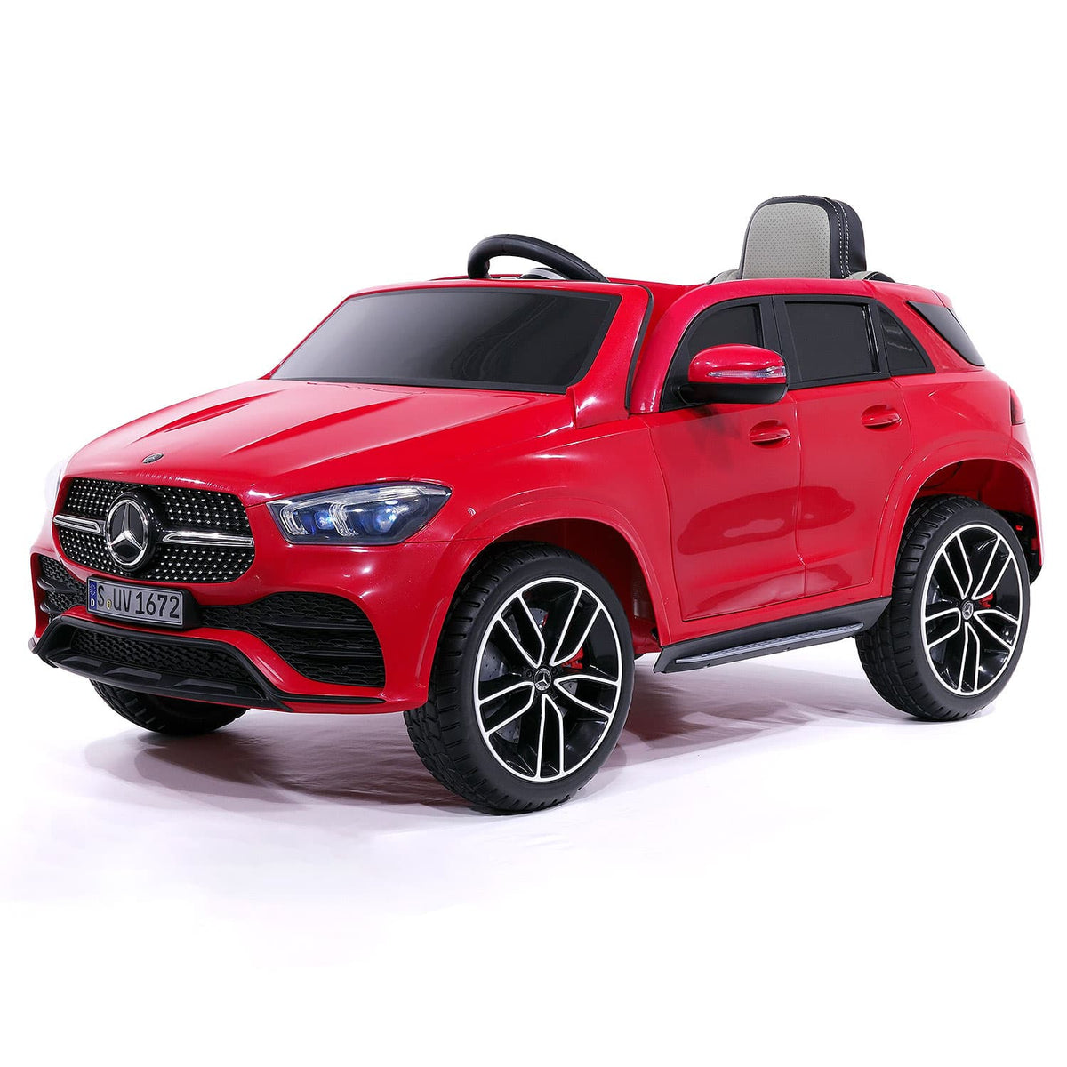 Moderno Kids Mercedes GLE450 12V Kids Ride-On Car SUV with R/C Parental Remote | Red