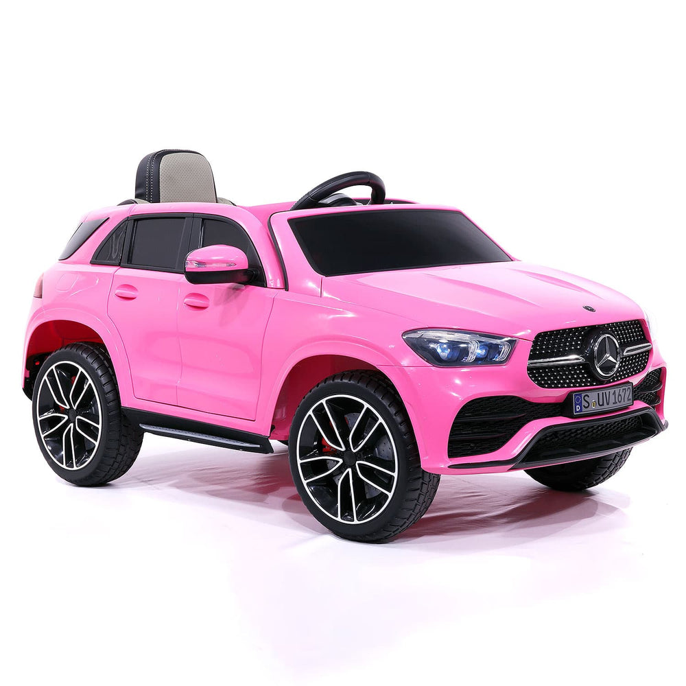 Moderno Kids Mercedes GLE450 12V Kids Ride-On Car SUV with R/C Parental Remote | Pink