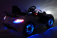 Moderno Kids Mercedes SLS AMG Final Edition 12V Kids Ride-On Car with Parental Remote | Gray Metallic