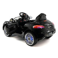 Moderno Kids Kiddie Roadster 12V Kids Electric Ride-On Car with R/C Parental Remote | Black Metallic