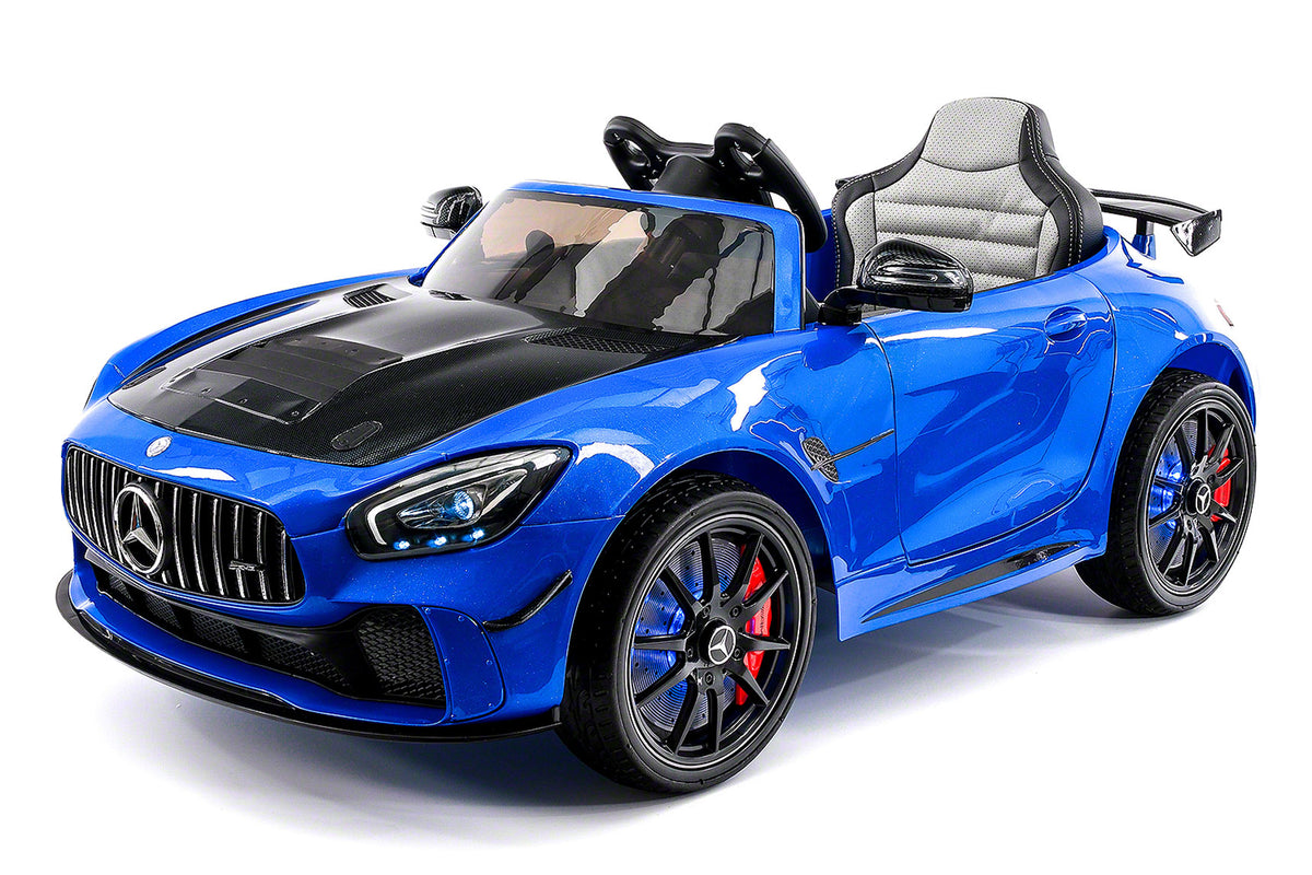 Moderno Kids Mercedes GT AMG 12V Kids Ride-On Car with Parental Remote | Blue