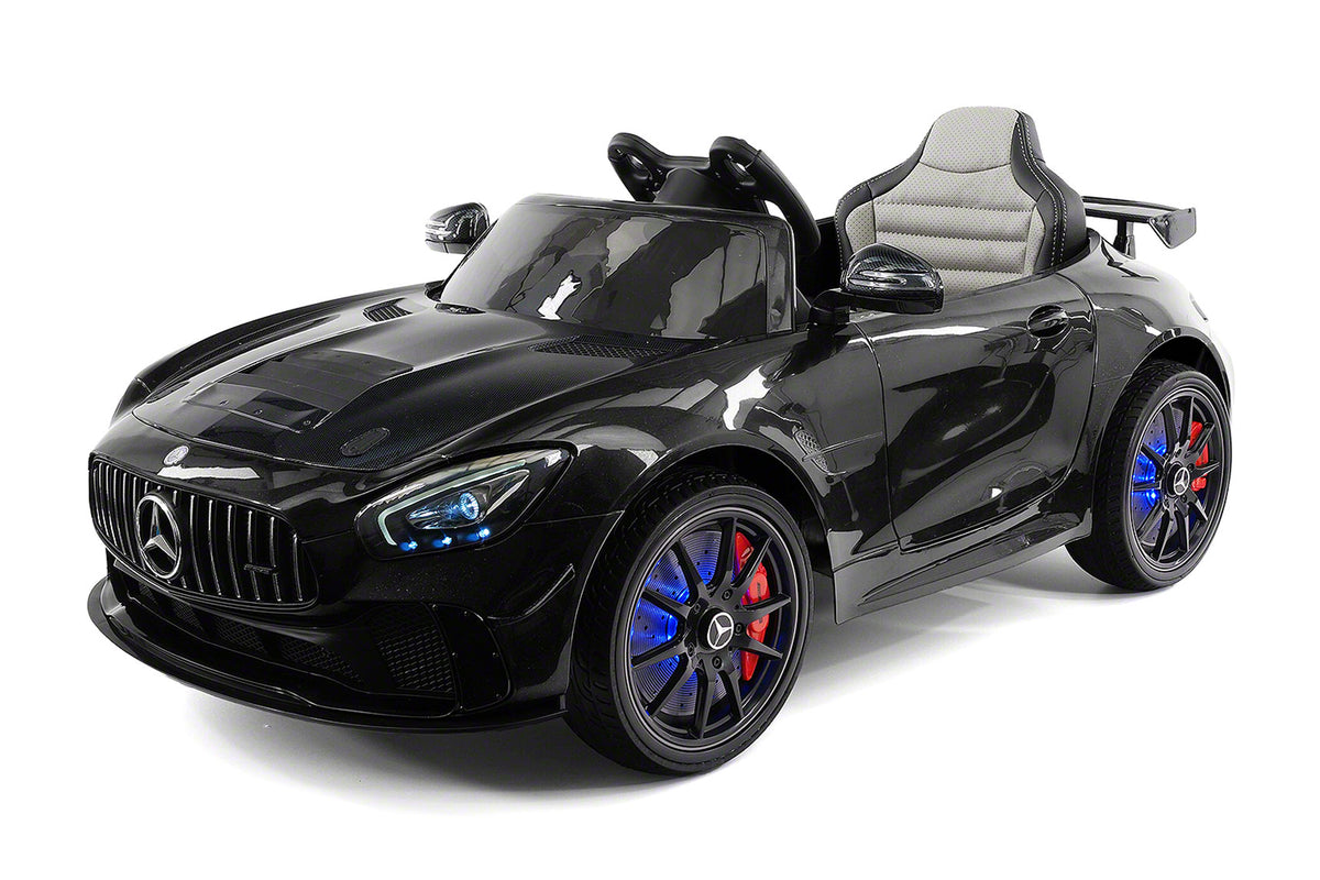 Moderno Kids Mercedes GT AMG 12V Kids Ride-On Car with Parental Remote | Black