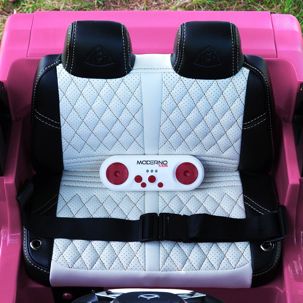 Moderno Kids Mercedes Maybach G650 12V Kids Ride-On Car with Parental Remote | Pink