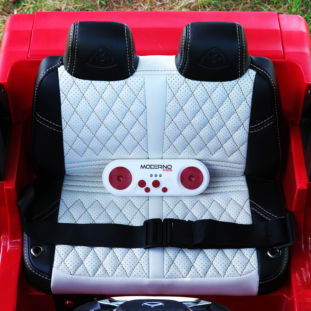 Moderno Kids Mercedes Maybach G650 12V Kids Ride-On Car with Parental Remote | Cherry Red