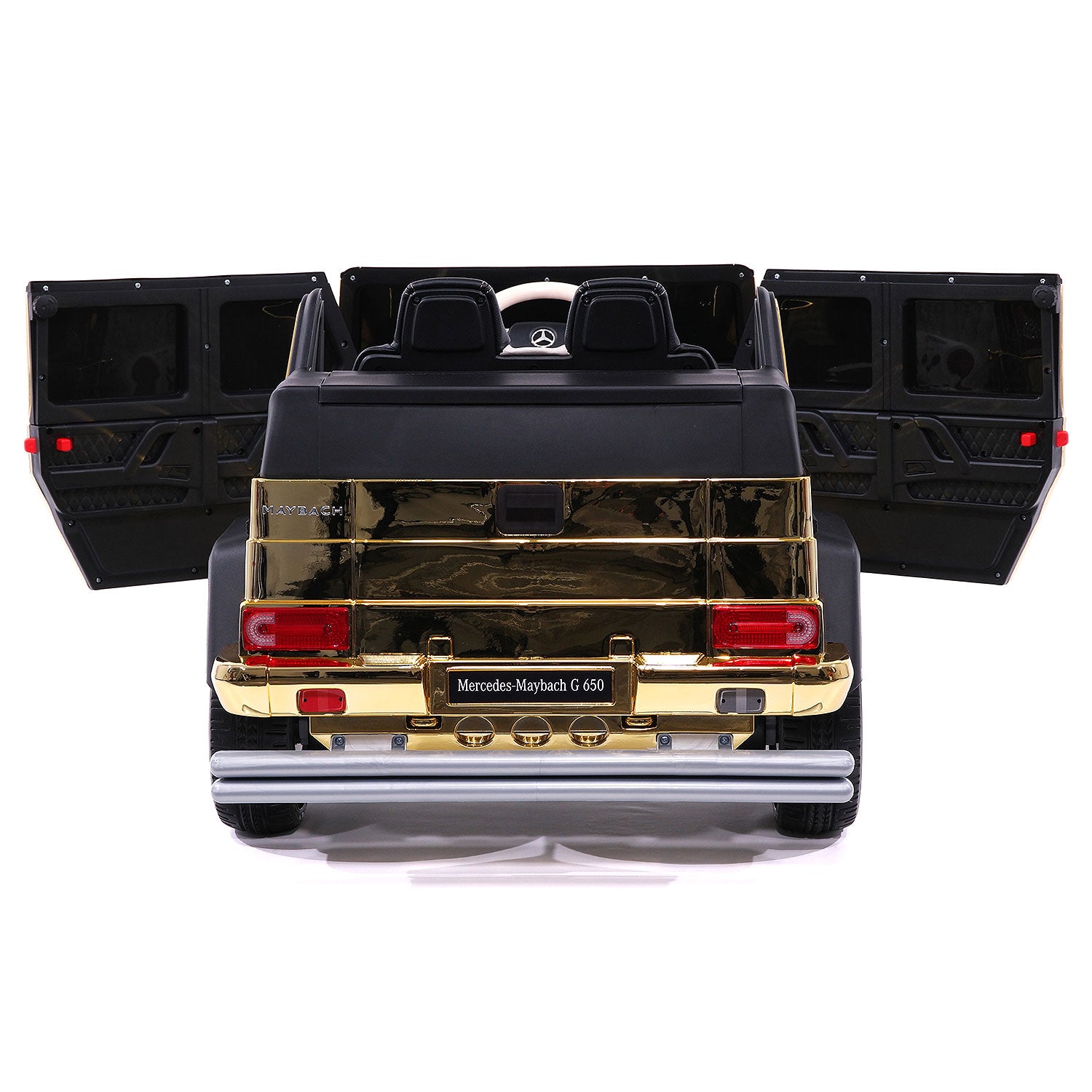 Moderno Kids Mercedes Maybach G650 12V Kids Ride-On Car with Parental Remote | Gold