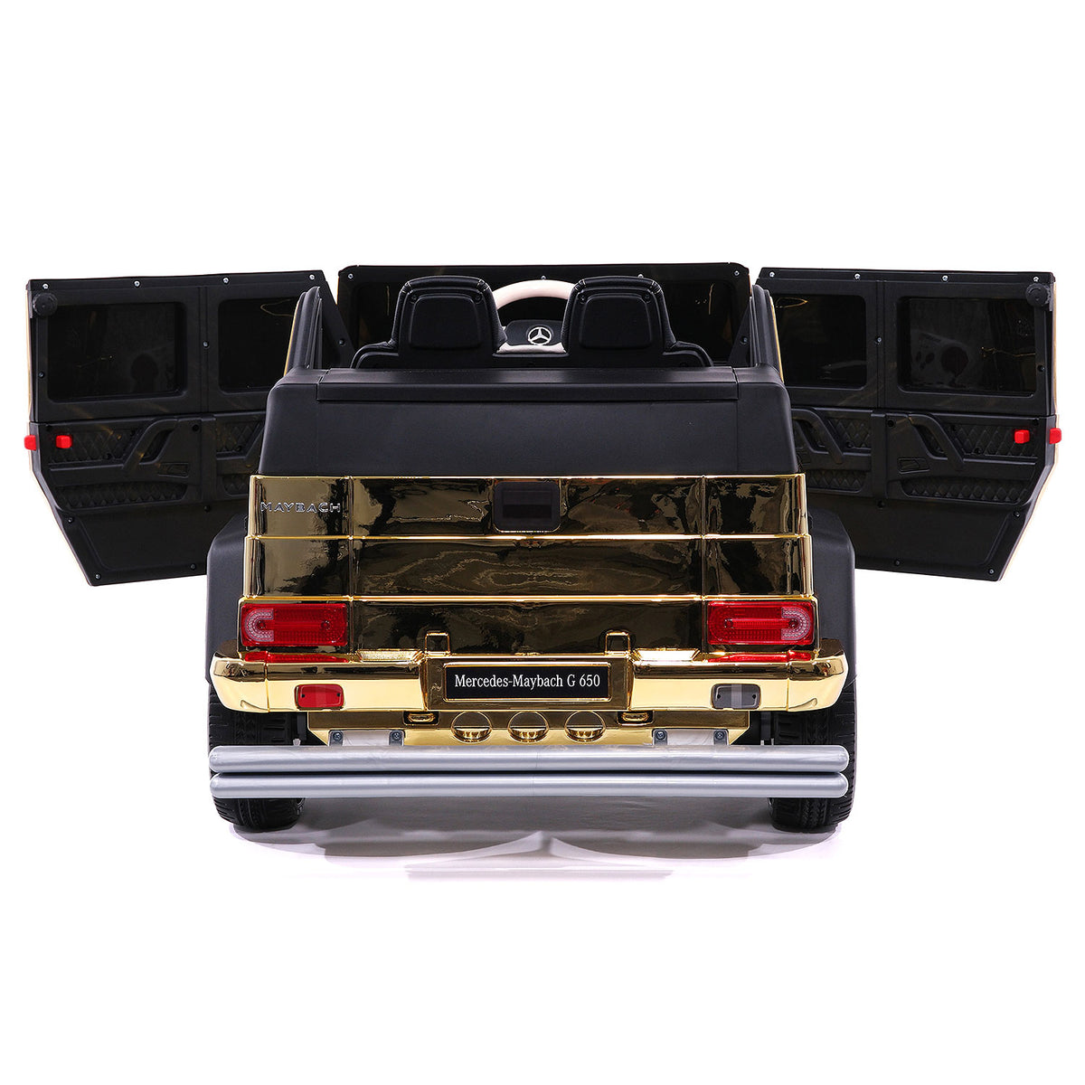 Moderno Kids Mercedes Maybach G650 12V Kids Ride-On Car with Parental Remote | Gold