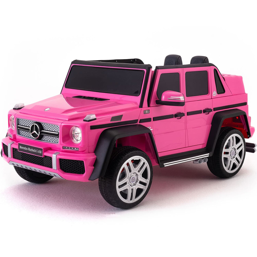 Moderno Kids Mercedes Maybach G650 12V Kids Ride-On Car with Parental Remote | Pink