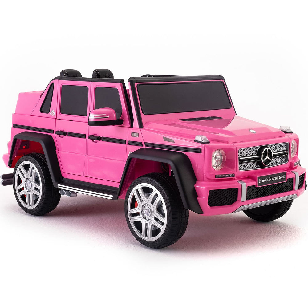 Moderno Kids Mercedes Maybach G650 12V Kids Ride-On Car with Parental Remote | Pink