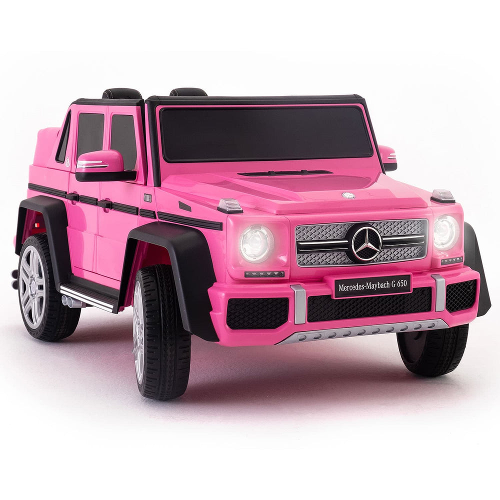 Moderno Kids Mercedes Maybach G650 12V Kids Ride-On Car with Parental Remote | Pink