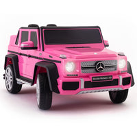 Moderno Kids Mercedes Maybach G650 12V Kids Ride-On Car with Parental Remote | Pink