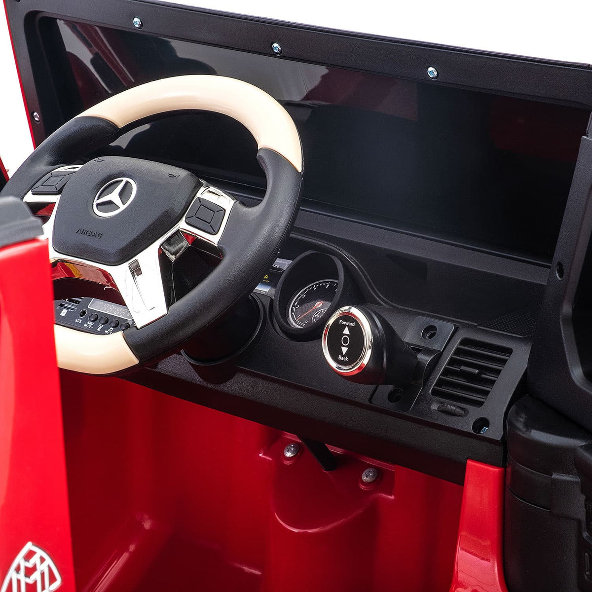 Moderno Kids Mercedes Maybach G650 12V Kids Ride-On Car with Parental Remote | Cherry Red