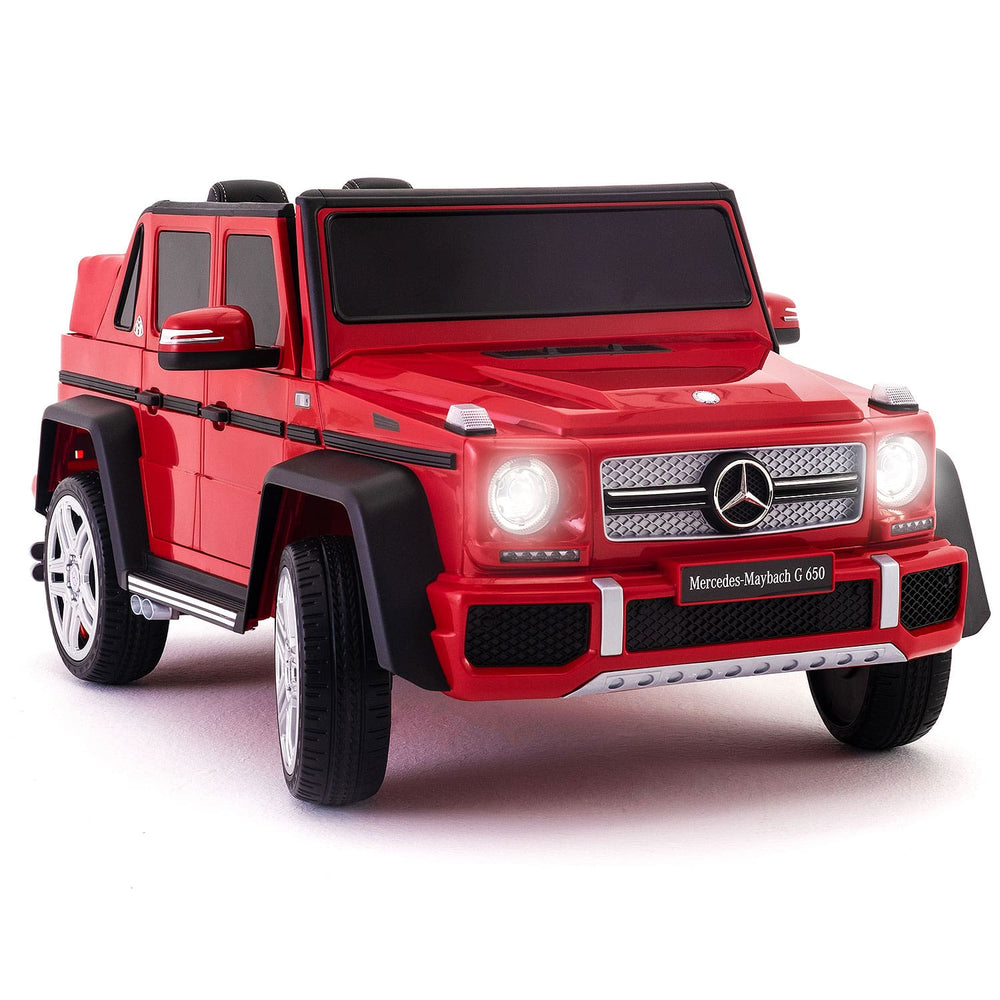 Moderno Kids Mercedes Maybach G650 12V Kids Ride-On Car with Parental Remote | Cherry Red