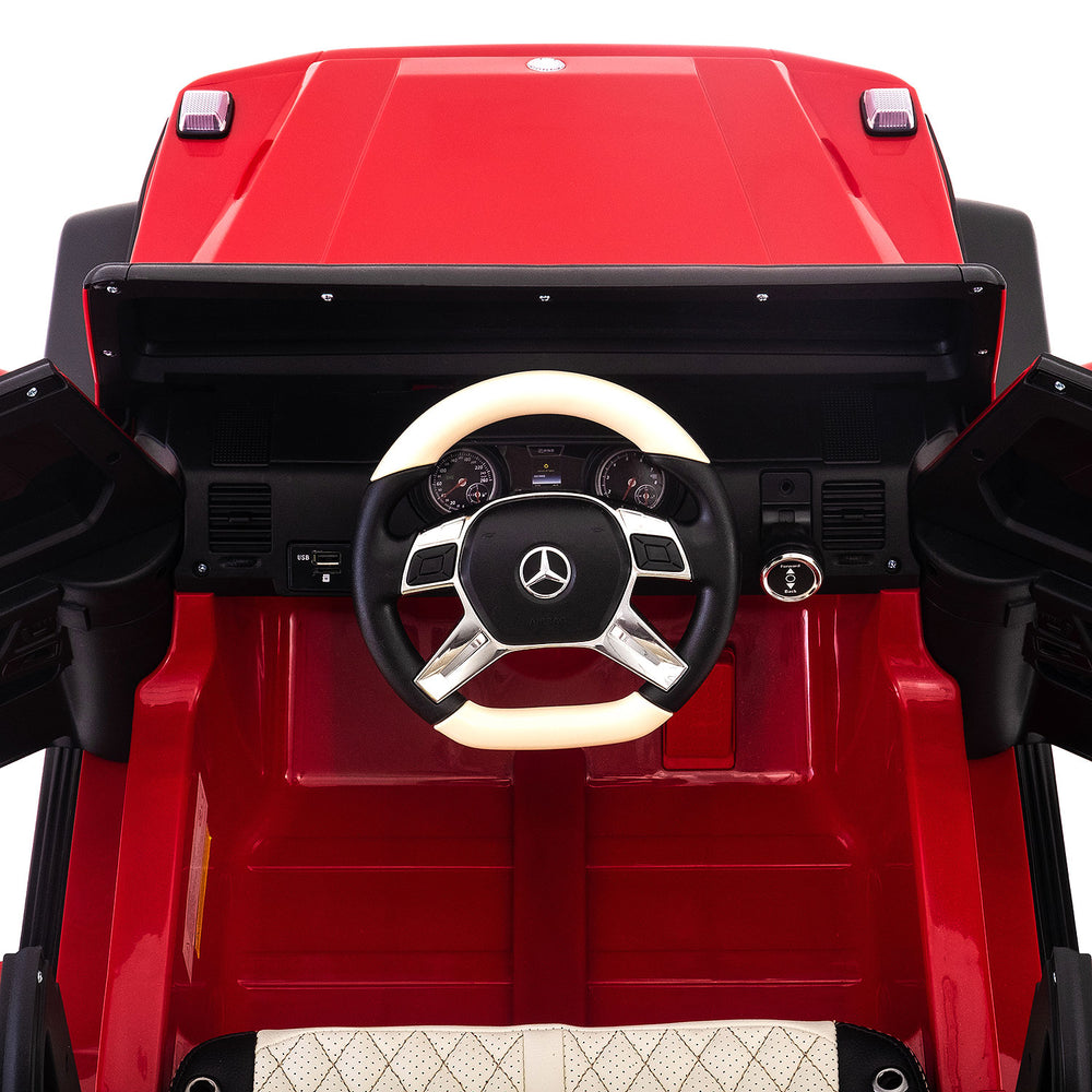 Moderno Kids Mercedes Maybach G650 12V Kids Ride-On Car with Parental Remote | Cherry Red