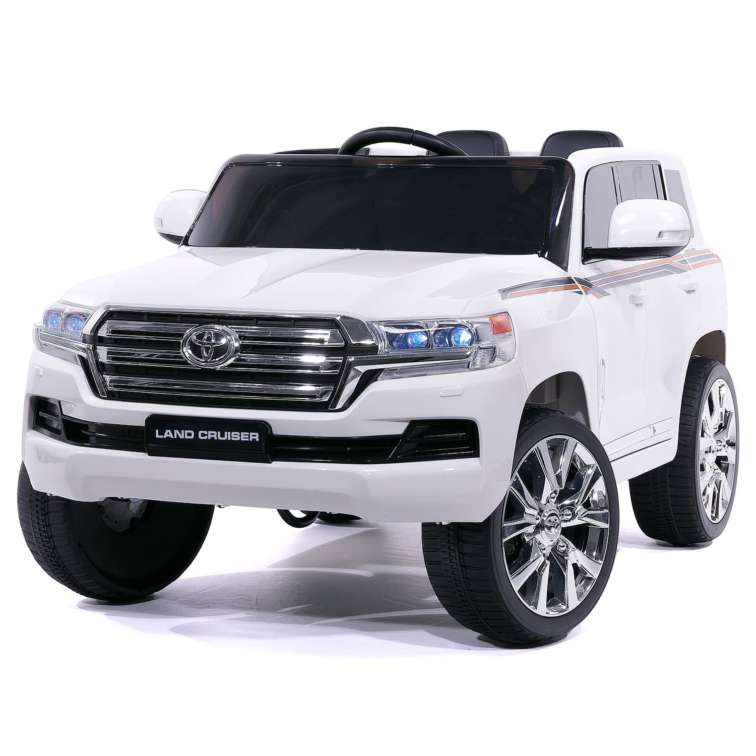 Toyota Land Cruiser 12V Kids Ride-On Car with R/C Parental Remote | Wh