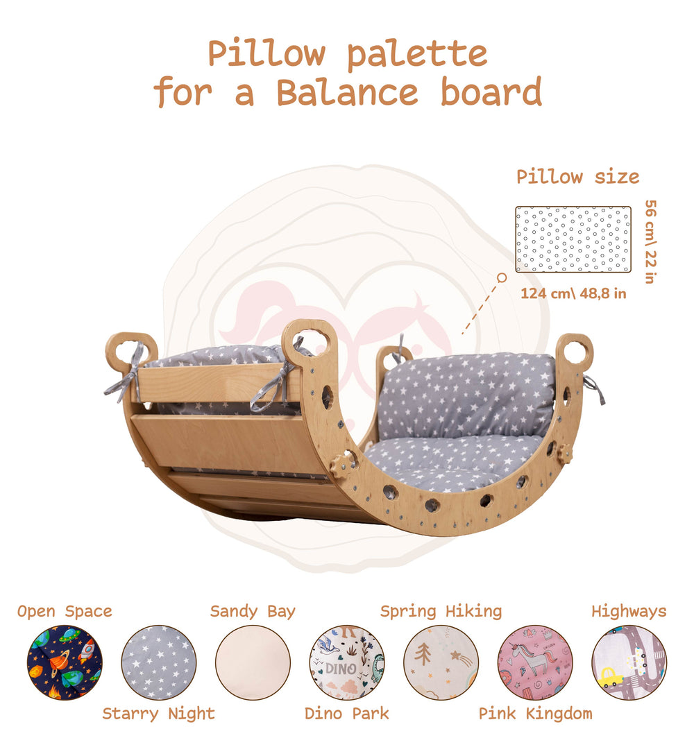 Moderno Kids Kids Montessori Rocker Pillow