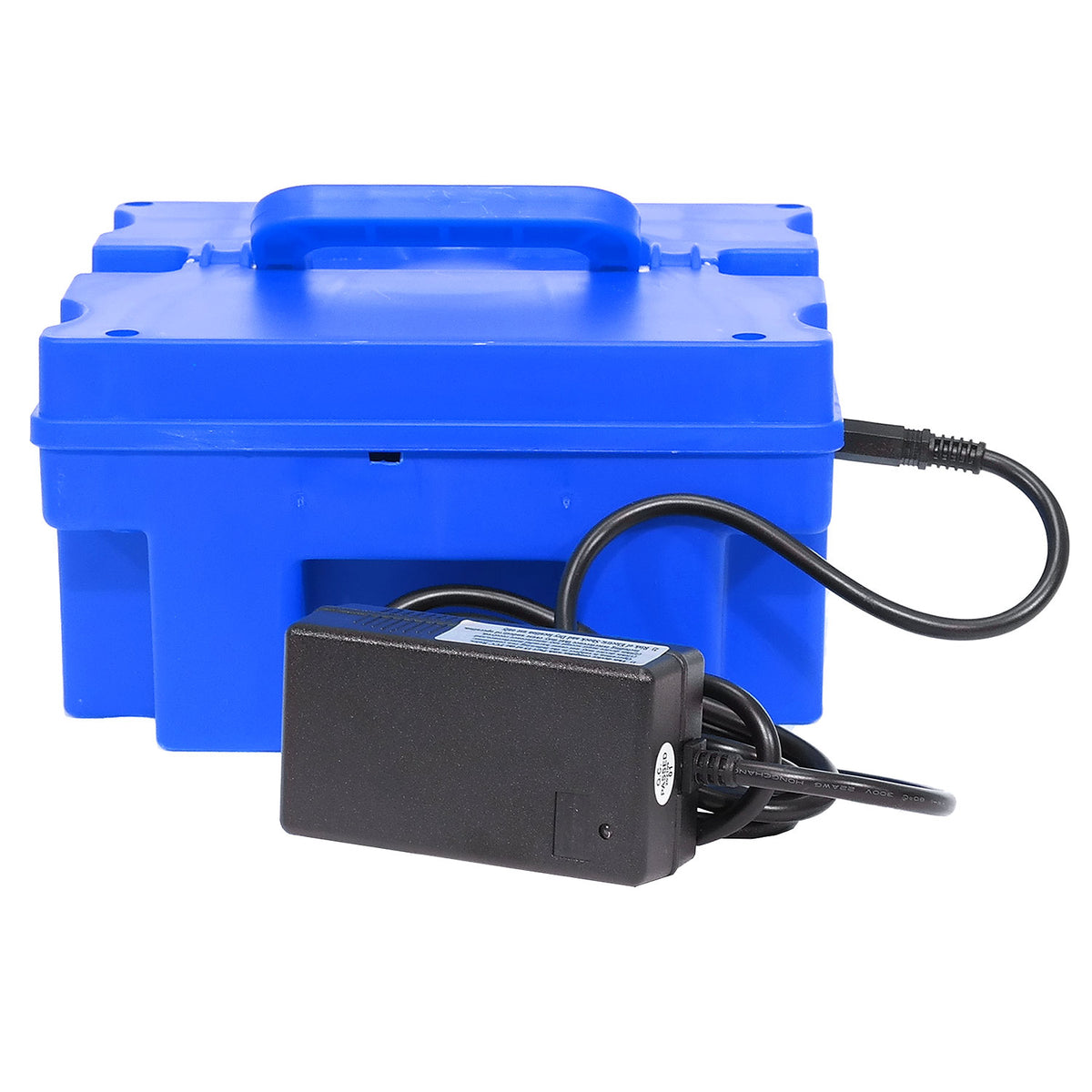 Front View of the Ford F450 24V Replacement Battery (10Ah) with Smart Charger