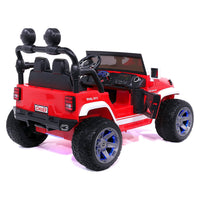 Moderno Kids Trail Explorer 24V Kids Ride-On Car Truck with R/C Parental Remote | Fire Rescue