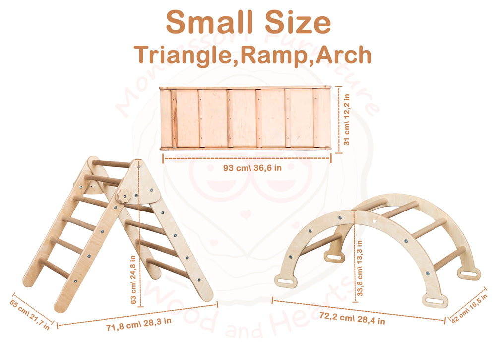 Moderno Kids Kids Montessori Climbing Set of 3
