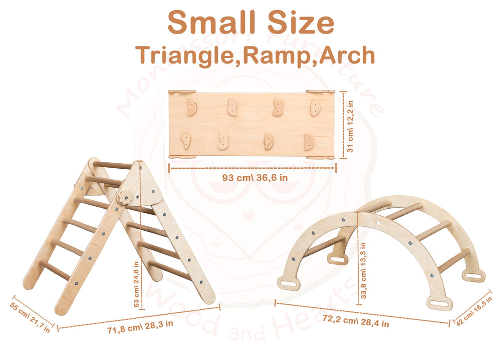 Moderno Kids Kids Montessori Climbing Set of 3