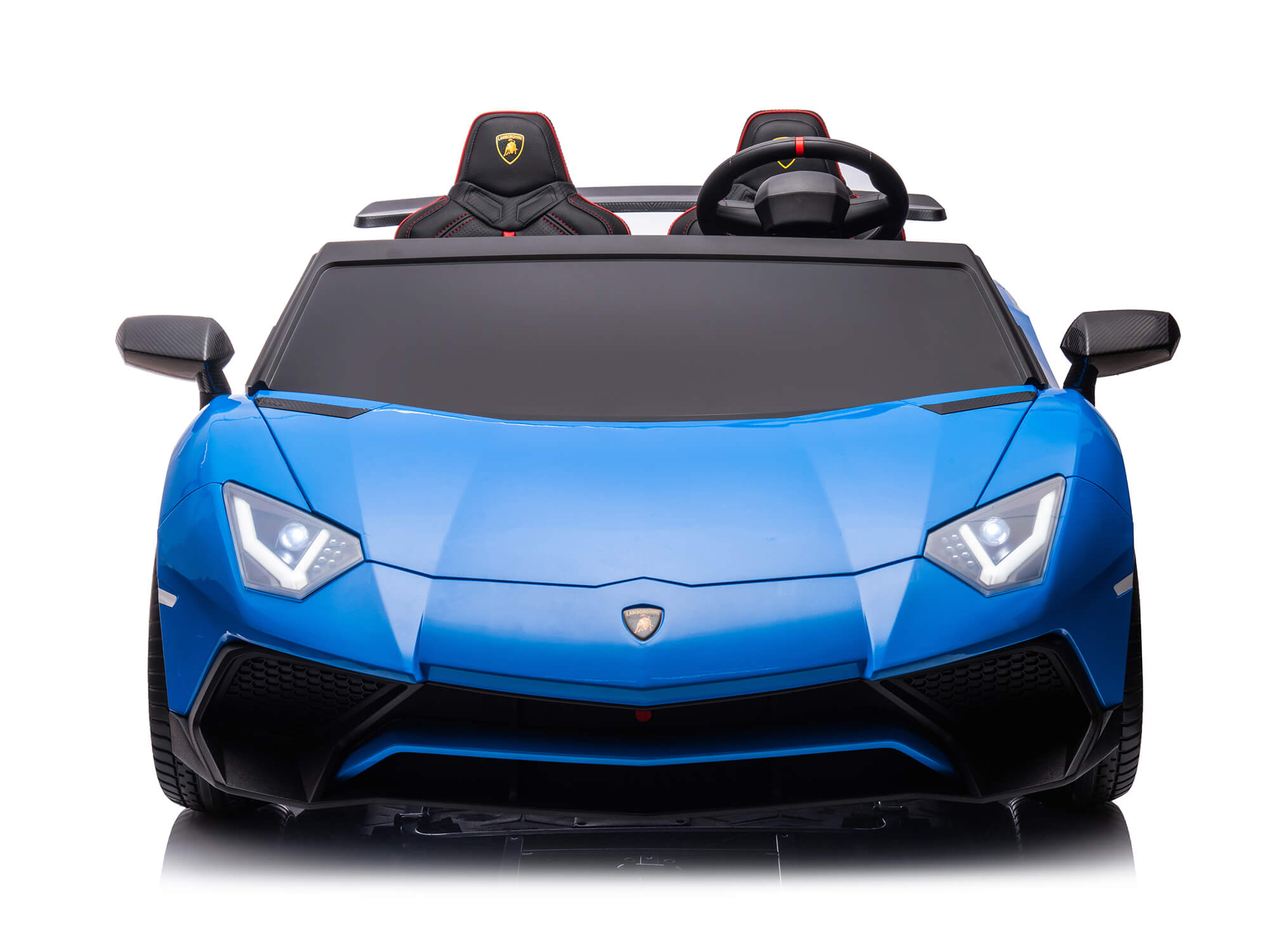 Moderno Kids Lamborghini Aventador XXL 24V Big Kids Ride-On Car | Blue