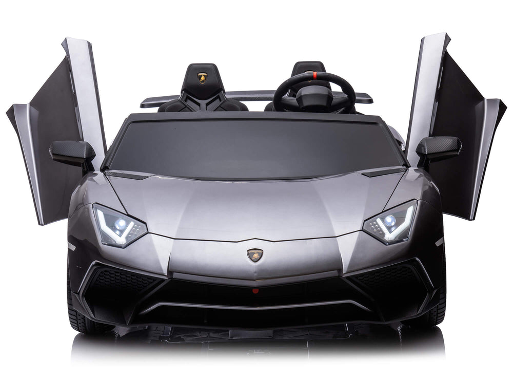 Moderno Kids Lamborghini Aventador XXL 24V Big Kids Ride-On Car | Gray