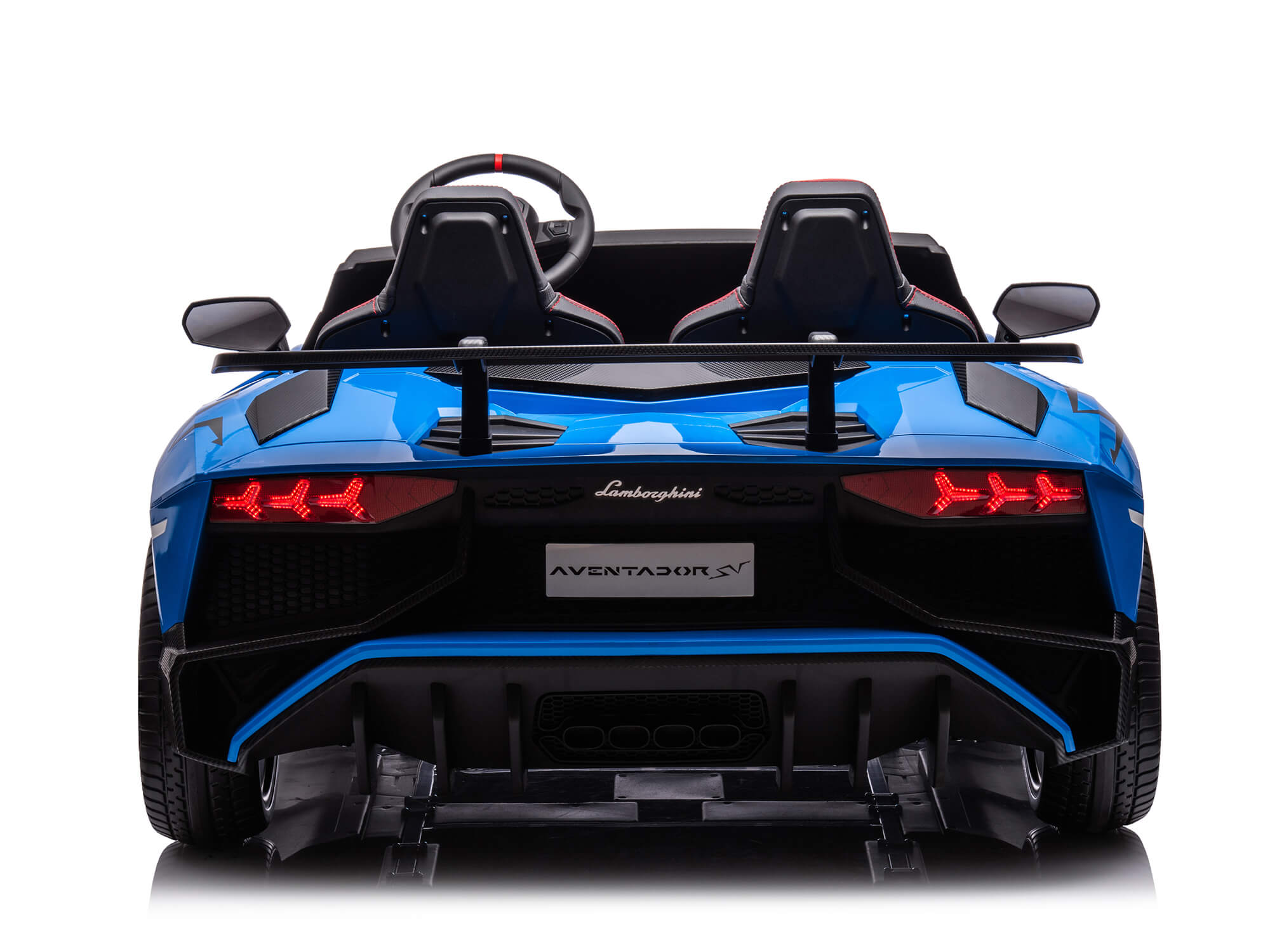 Moderno Kids Lamborghini Aventador XXL 24V Big Kids Ride-On Car | Blue