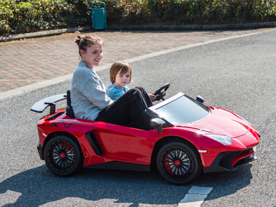 Lamborghini Aventador XXL 24V Big Kids Ride-On Car | Red