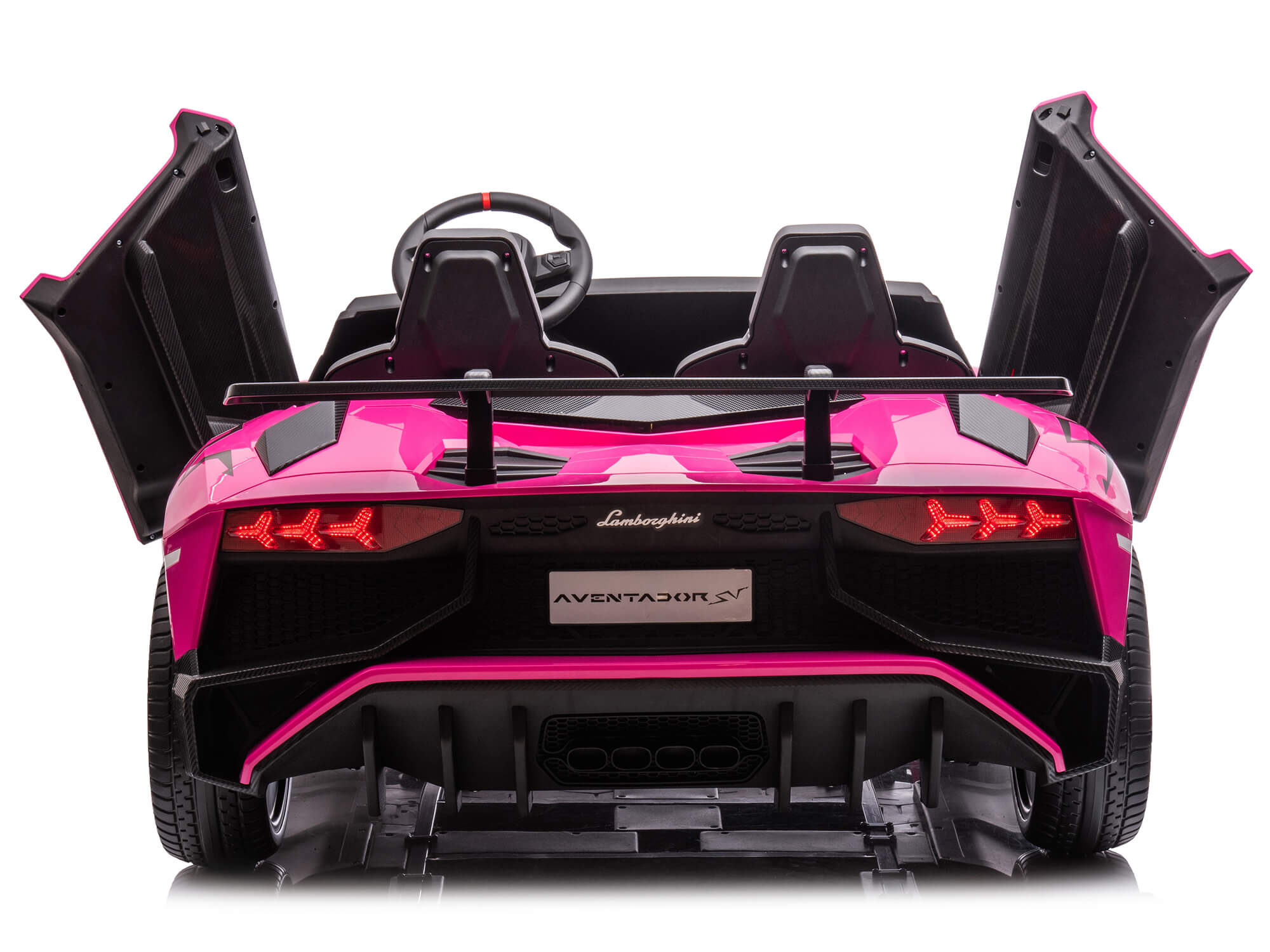 Moderno Kids Lamborghini Aventador XXL 24V Big Kids Ride-On Car | Pink