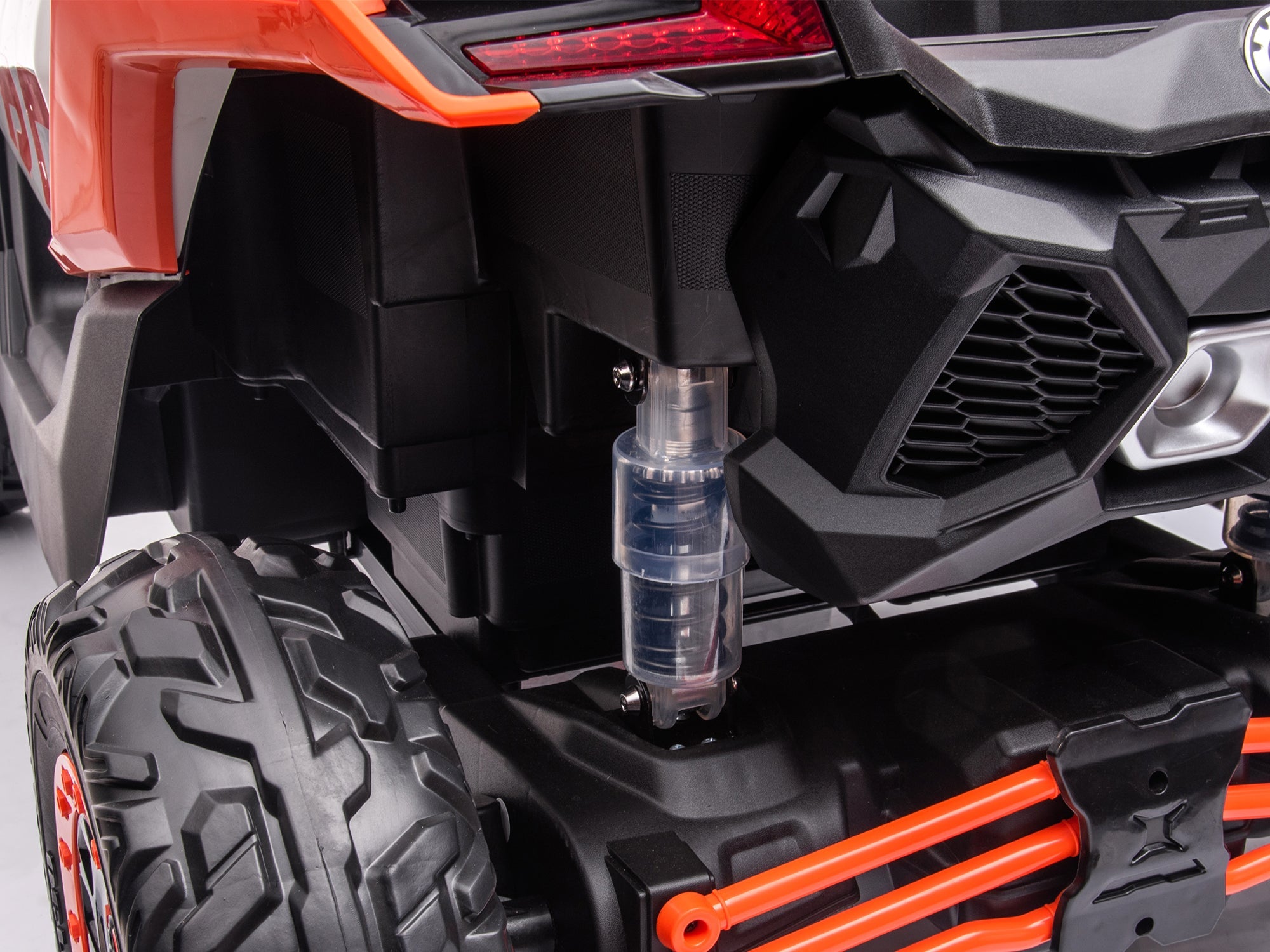 Moderno Kids Can-Am Maverick Custom Edition 24V Kids Ride-On UTV Buggy Car | Desert Tan