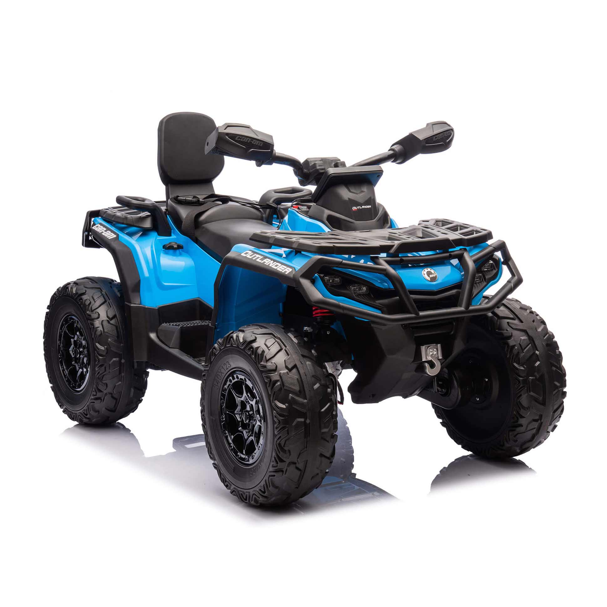 Moderno Kids Can-Am Outlander 24V 4WD Kids Ride-On ATV Quad | Blue