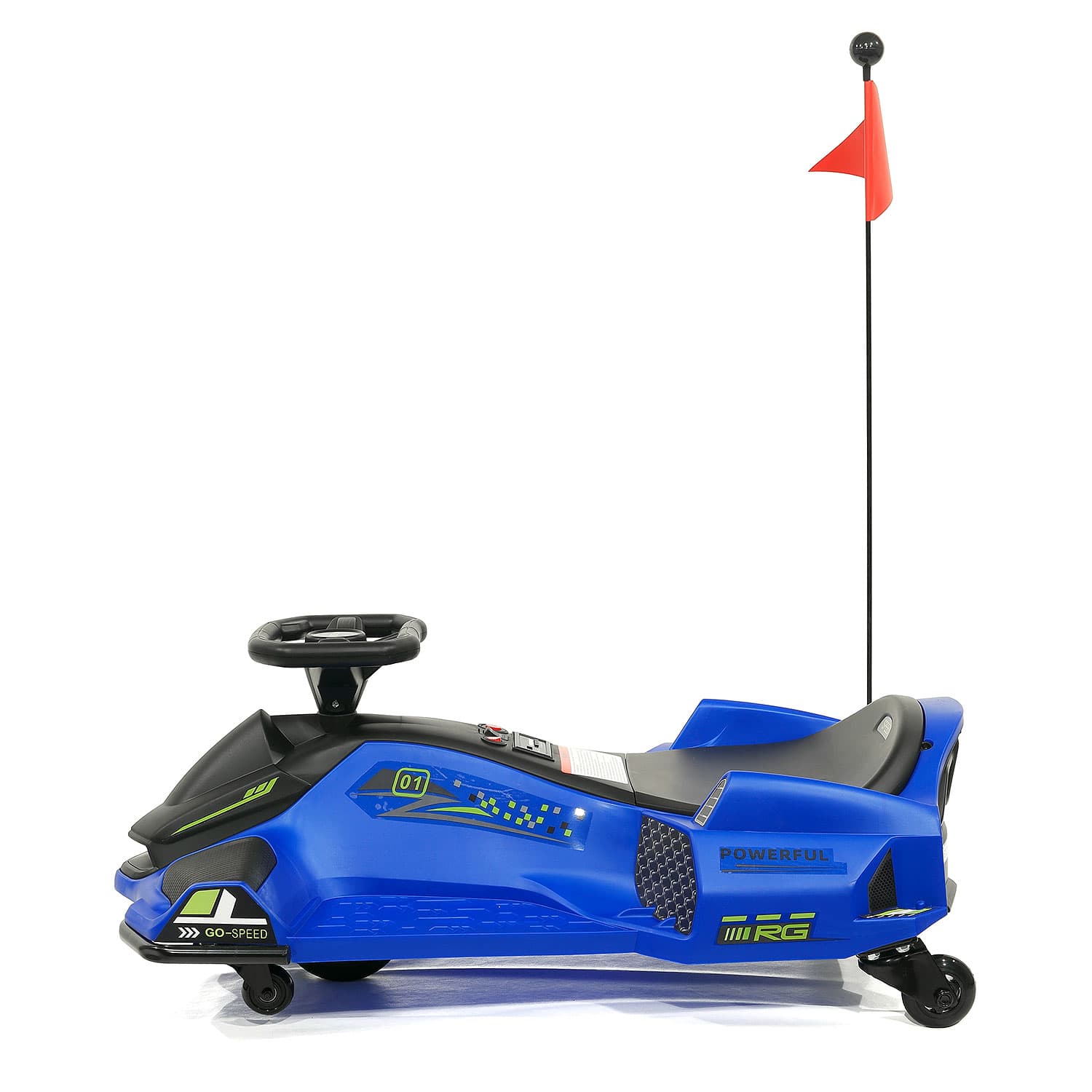 Moderno Kids 360° Drift Glider 24V Kids Ride-On Go-Kart | Blue