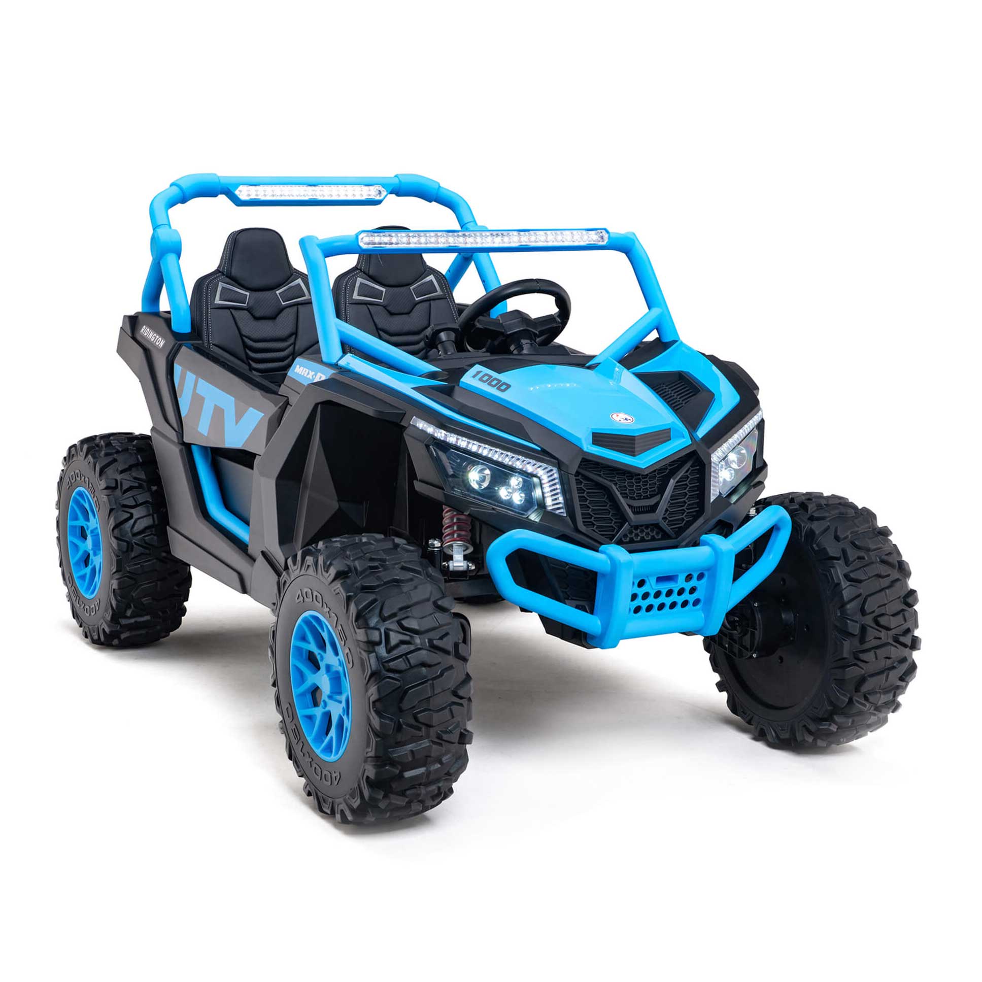 Moderno Kids Ridington MAX-R 24V Kids Ride-On UTV Buggy with R/C Parental Remote | Blue