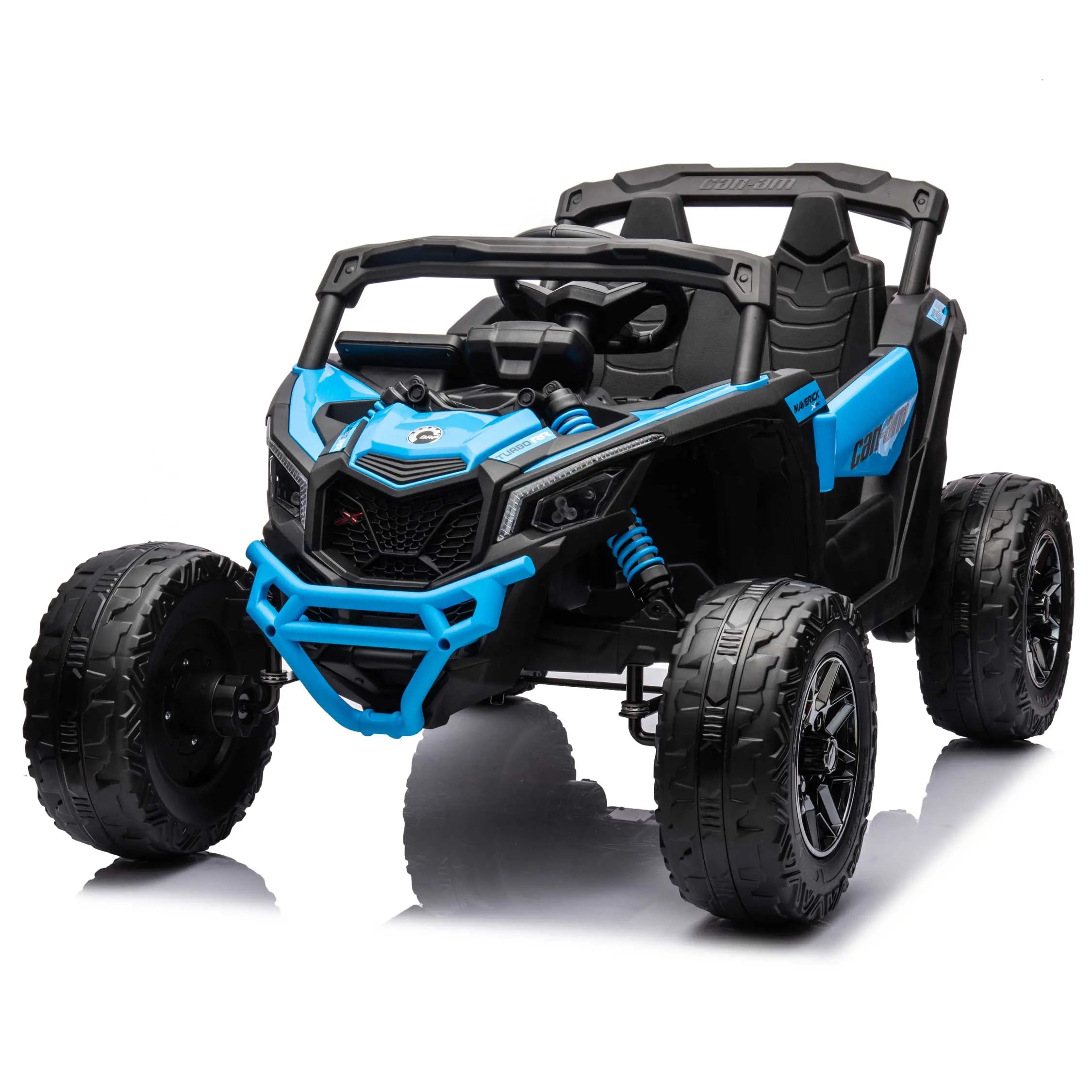 Moderno Kids Can-Am Maverick Custom Edition 24V Kids Ride-On UTV Buggy Car | Blue
