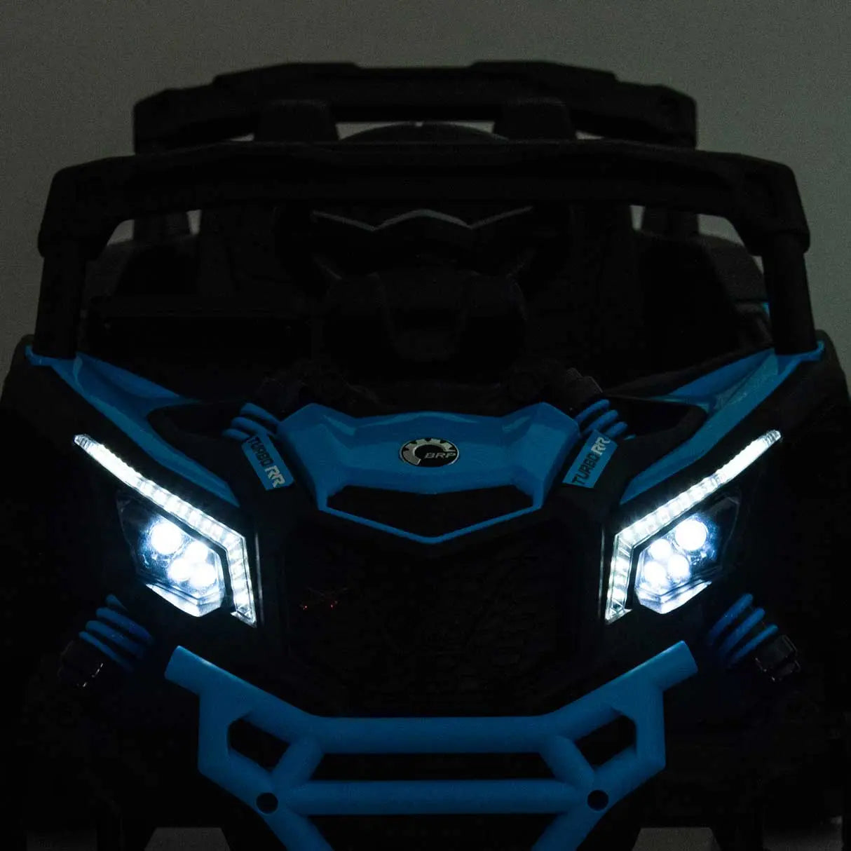 Moderno Kids Can-Am Maverick Custom Edition 24V Kids Ride-On UTV Buggy Car | Blue
