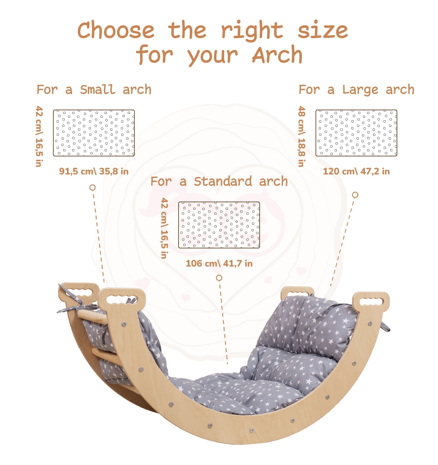 Moderno Kids Kids Climbing Arch Cushion