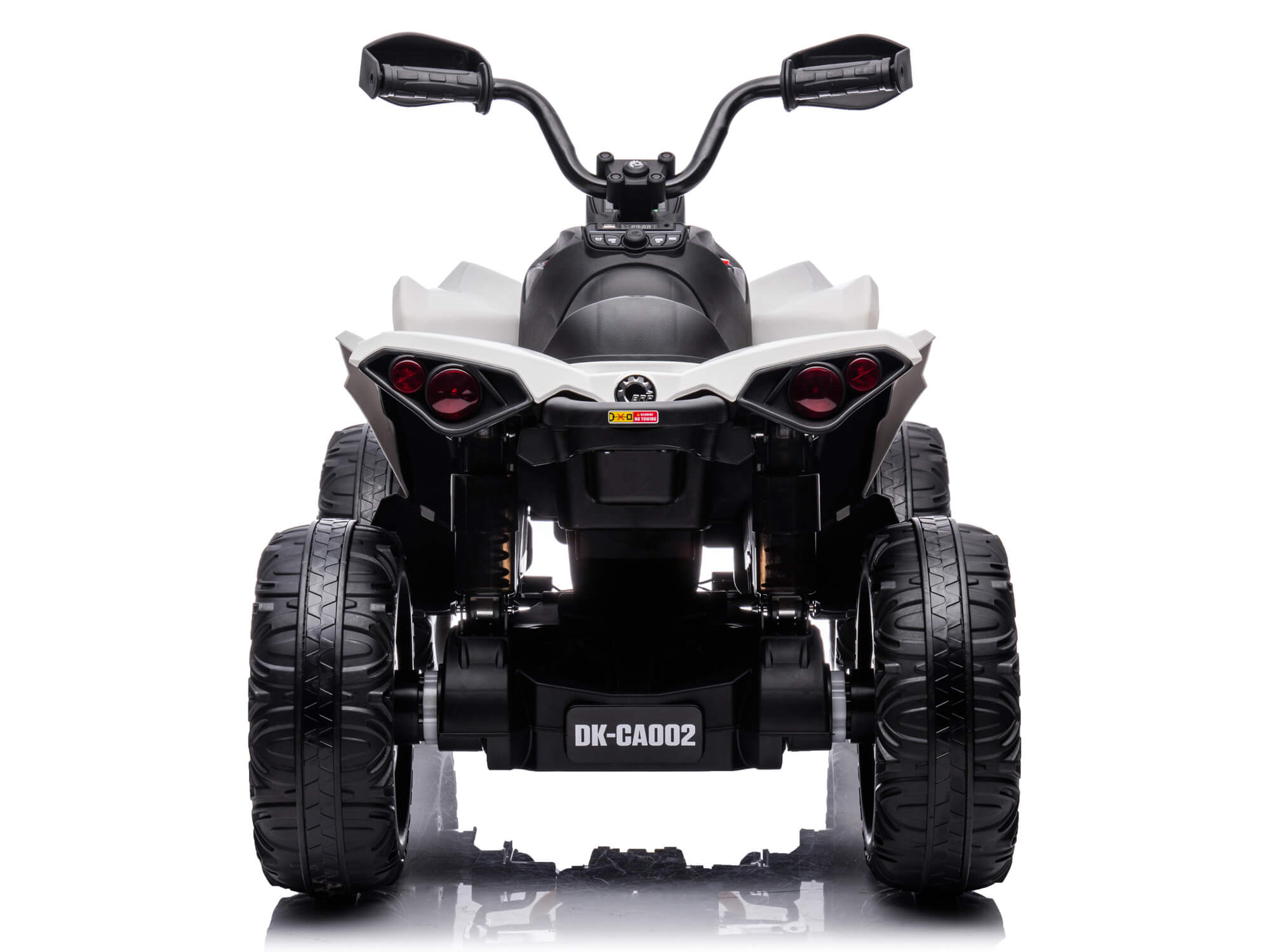 Moderno Kids Can-Am Renegade 24V 4WD Kids Ride-On ATV Quad | White